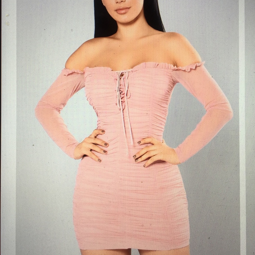 Maura Mesh Dress